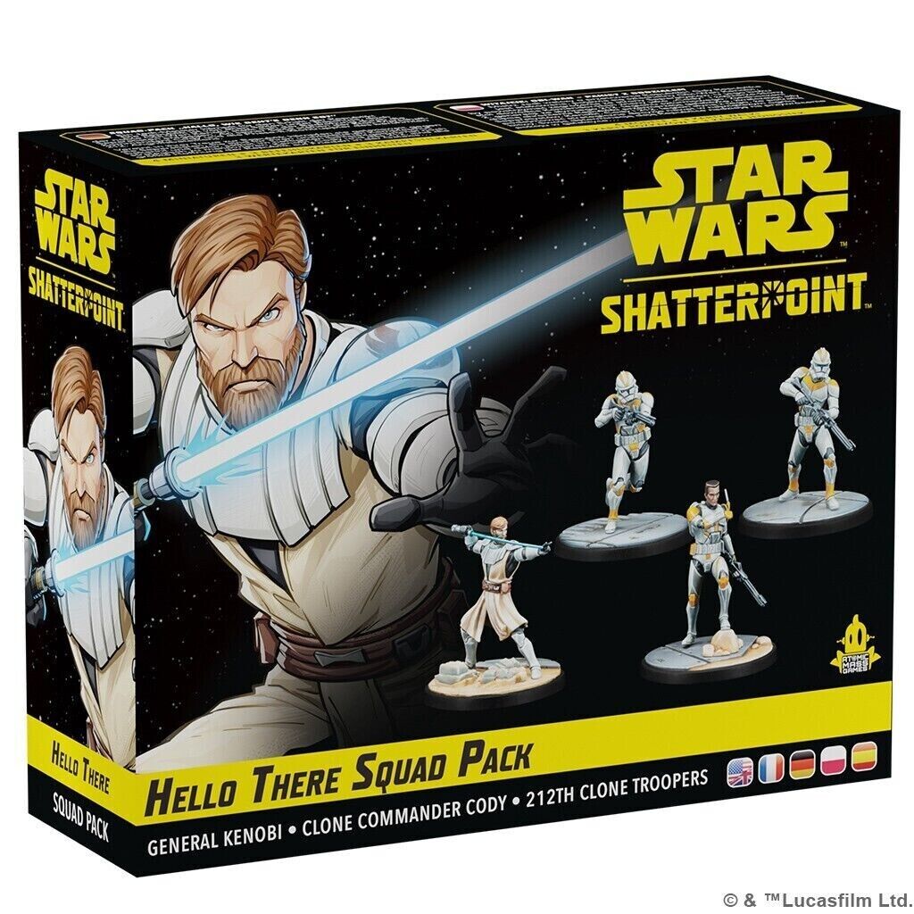 Star Wars Shatterpoint Hello There General Squad Pack