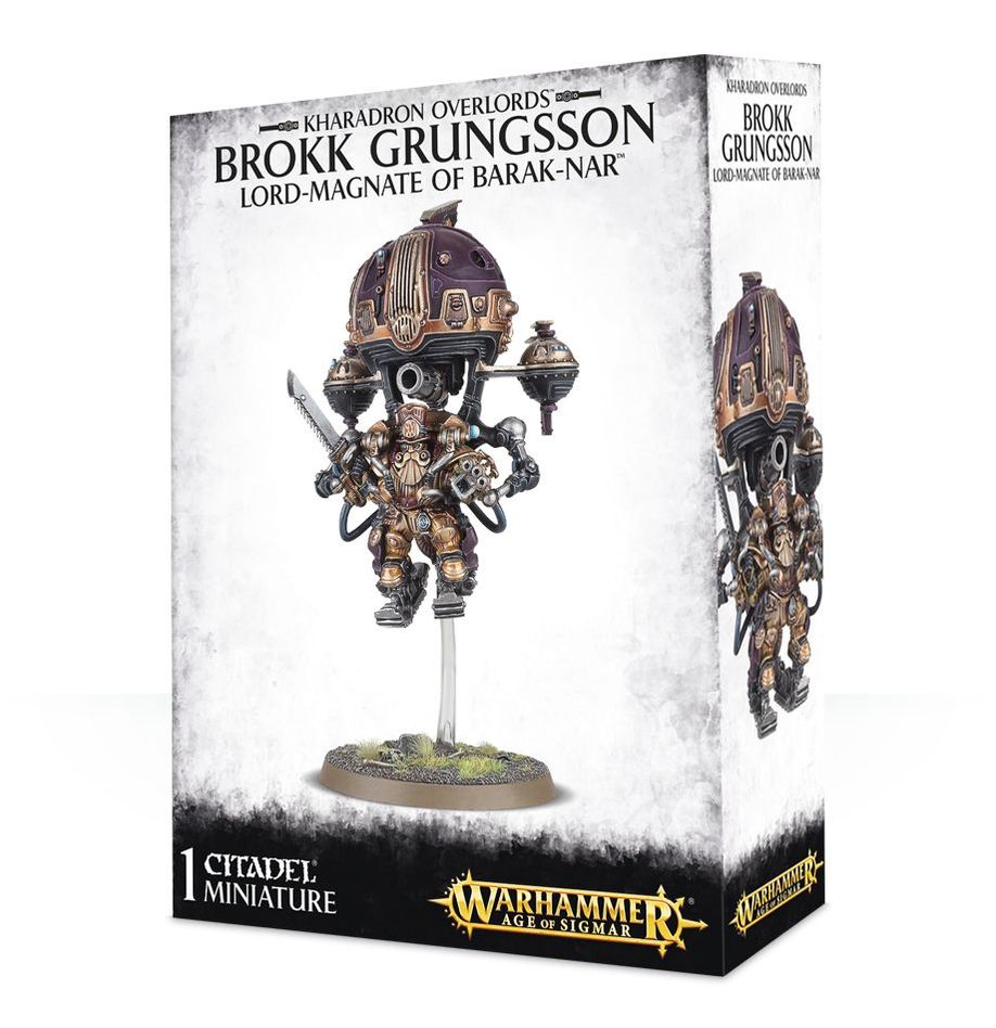 Kharadron Overlords Brokk Grungsson Lord-Magnate of Barak-Nar