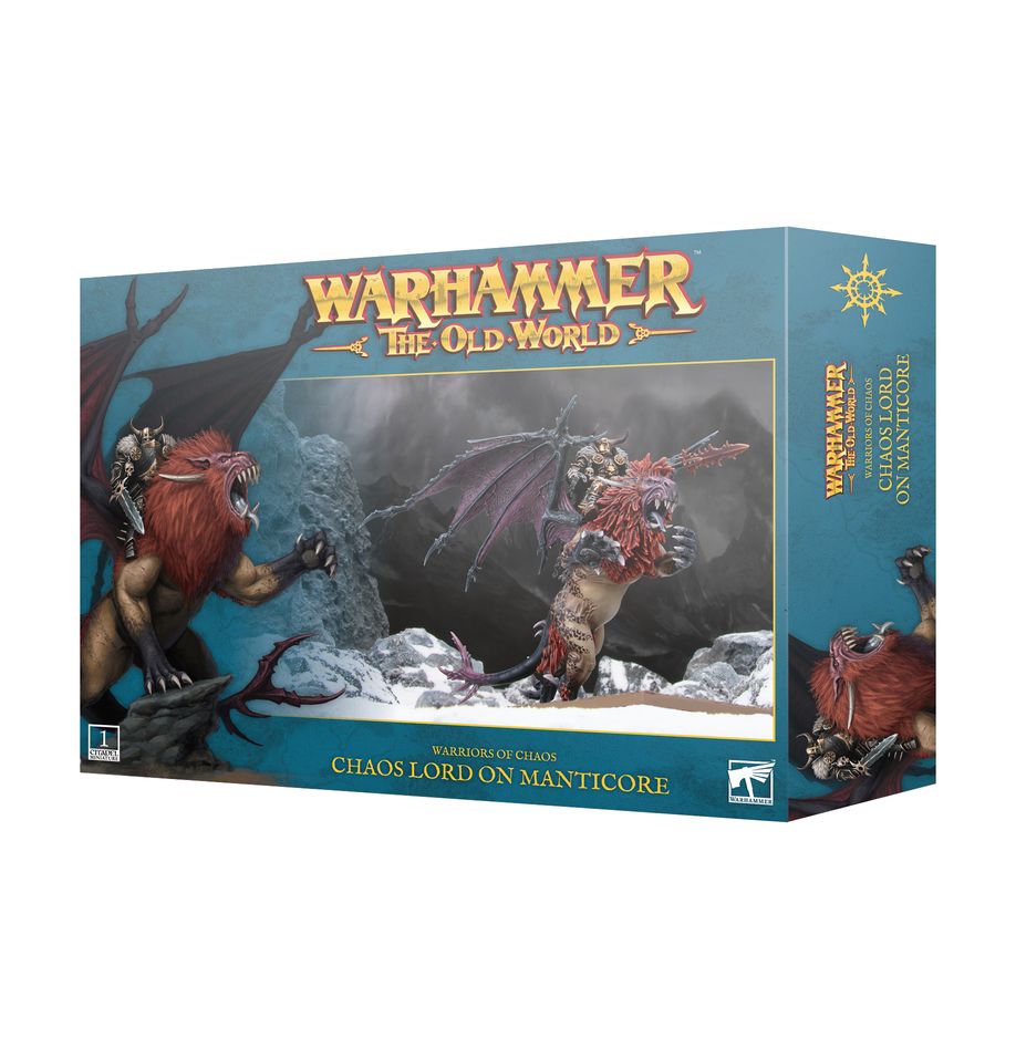 Warriors of Chaos Chaos Lord On Manticore