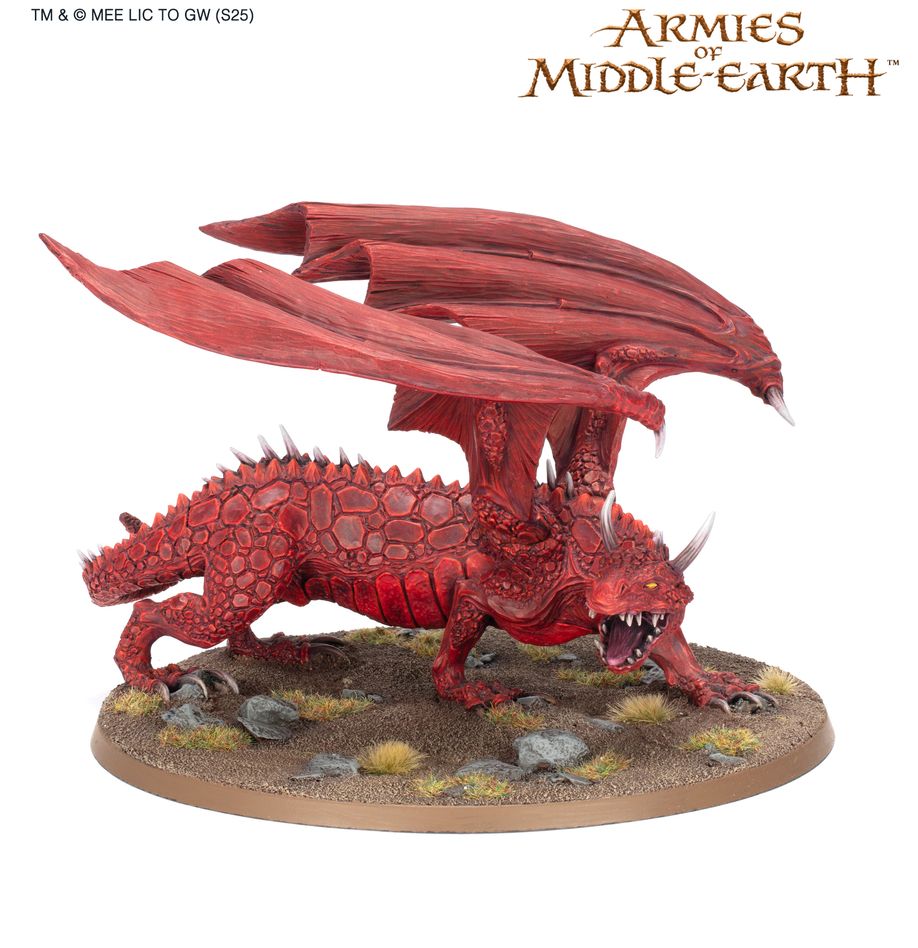 LoTR Dragon Middle Earth Strategy Battle Game