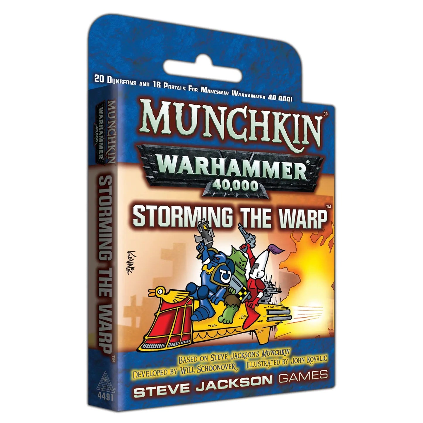 Munchkin Warhammer 40K Storming the Warp Expansion