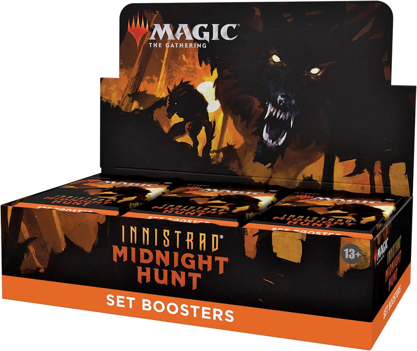 Magic the Gathering Innistrad: Midnight Hunt Set Booster Box (30 Packs)