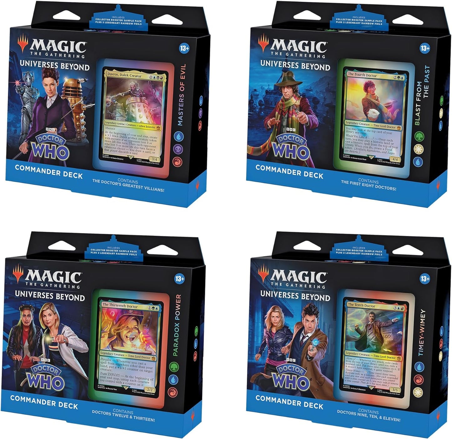 Magic The Gathering Doctor Who Commander Deck