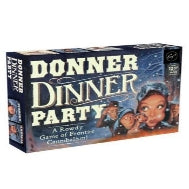 Donner Dinner Party: A Rowdy Game of Frontier Cannibalism! (Weird Games for Parties, Wild West Frontier Game) by Forrest-Pruzan Creative