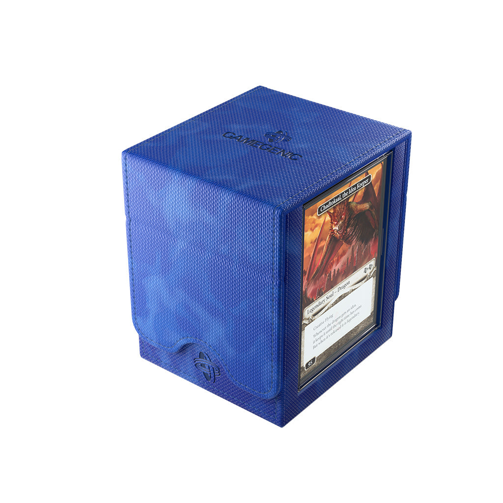 Gamegenic Squire Plus 100+ XL Convertible Deck Box Blue