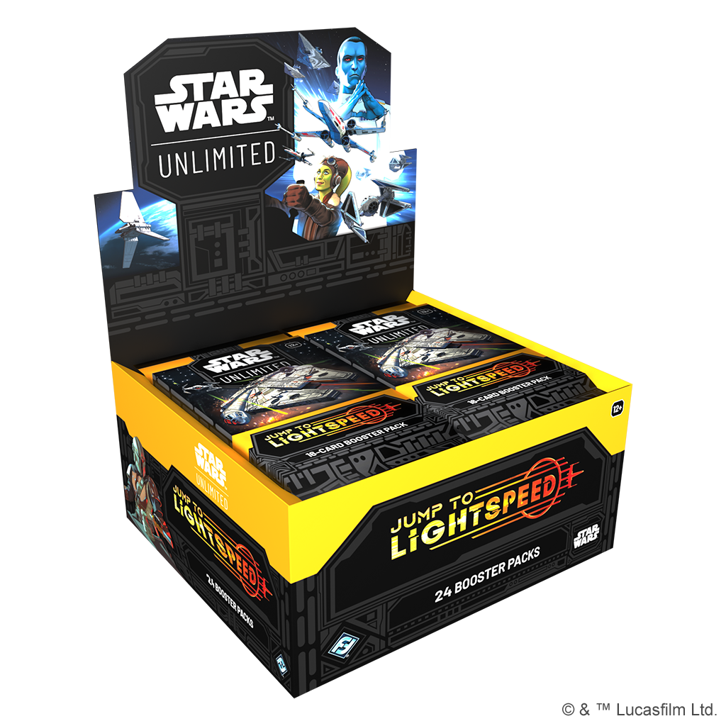 Star Wars Unlimited Jump to Lightspeed Booster Display (24 Packs)