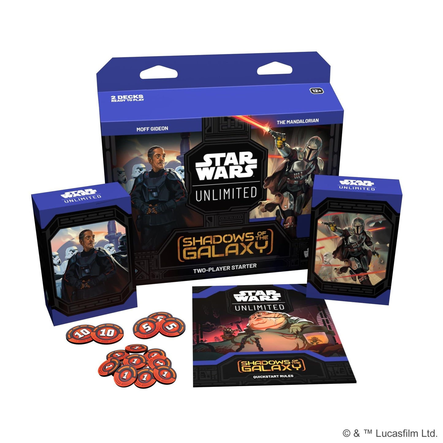 Star Wars Unlimited Shadows of the Galaxy 2-Player Starter Set
