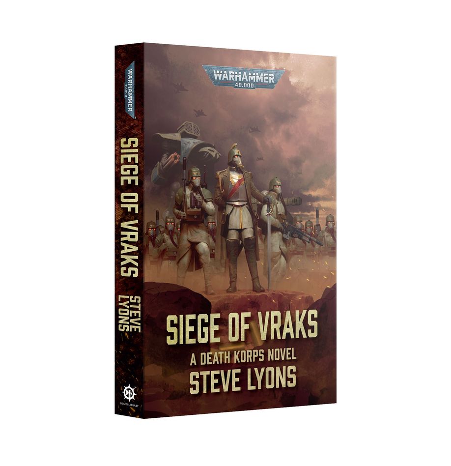 SIEGE OF VRAKS (Warhammer 40K) by Steve Lyons Black Library Paperback