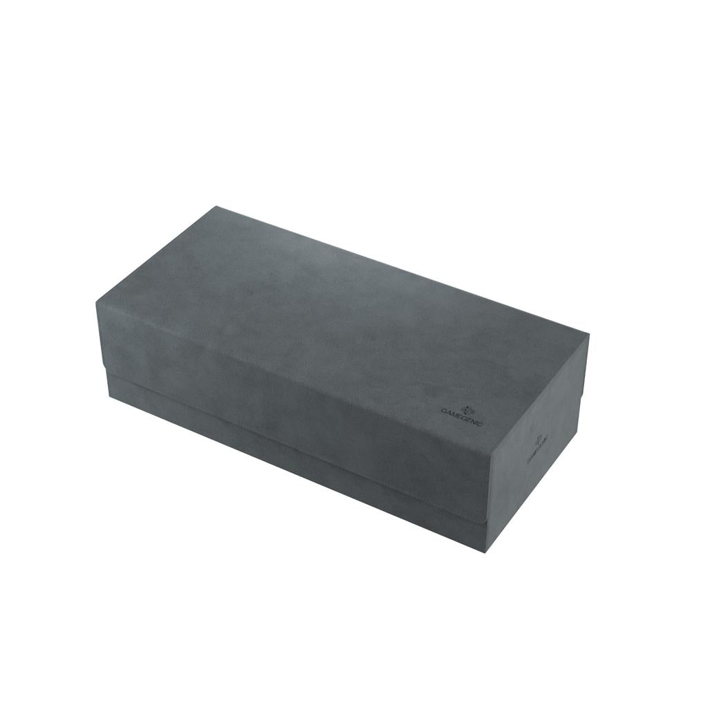 Gamegenic Dungeon 1100+ Convertible Deck and Game Accessories Box | Midnight Grey
