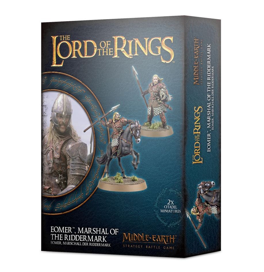 LoTR Eomer Marshal of the Riddermark Middle Earth Strategy Battle Game