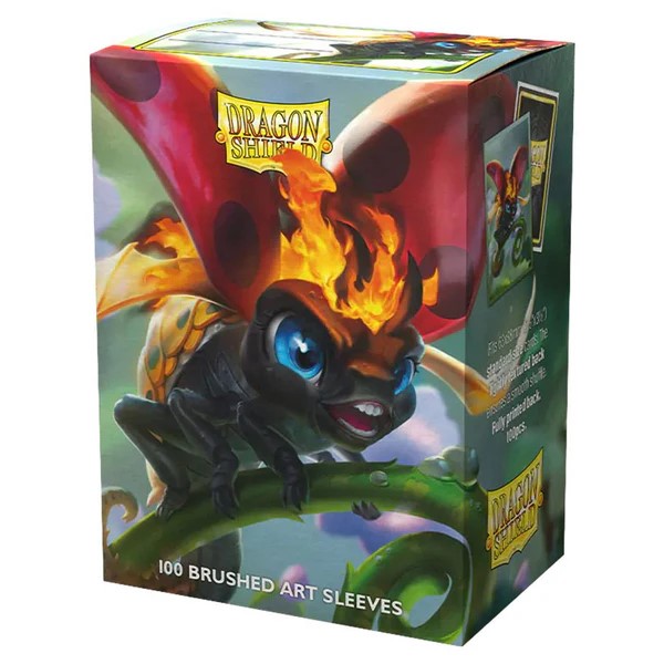 Dragon Shield Brushed Art Sleeves: The Burnbug