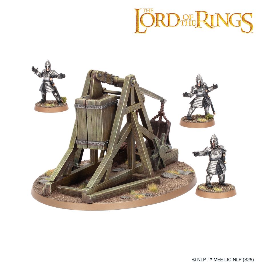LoTR Gondor Battlecry Trebuchet Middle Earth Strategy Battle Game