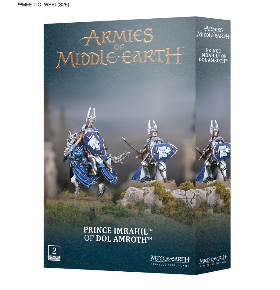 LoTR Prince Imrahil of Dol Amroth Middle Earth Strategy Battle Game