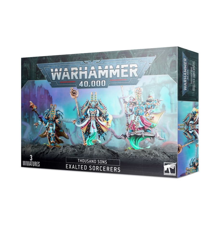 Games Workshop Warhammer 40K THOUSAND SONS EXALTED SORCERERS - NEW SEALED