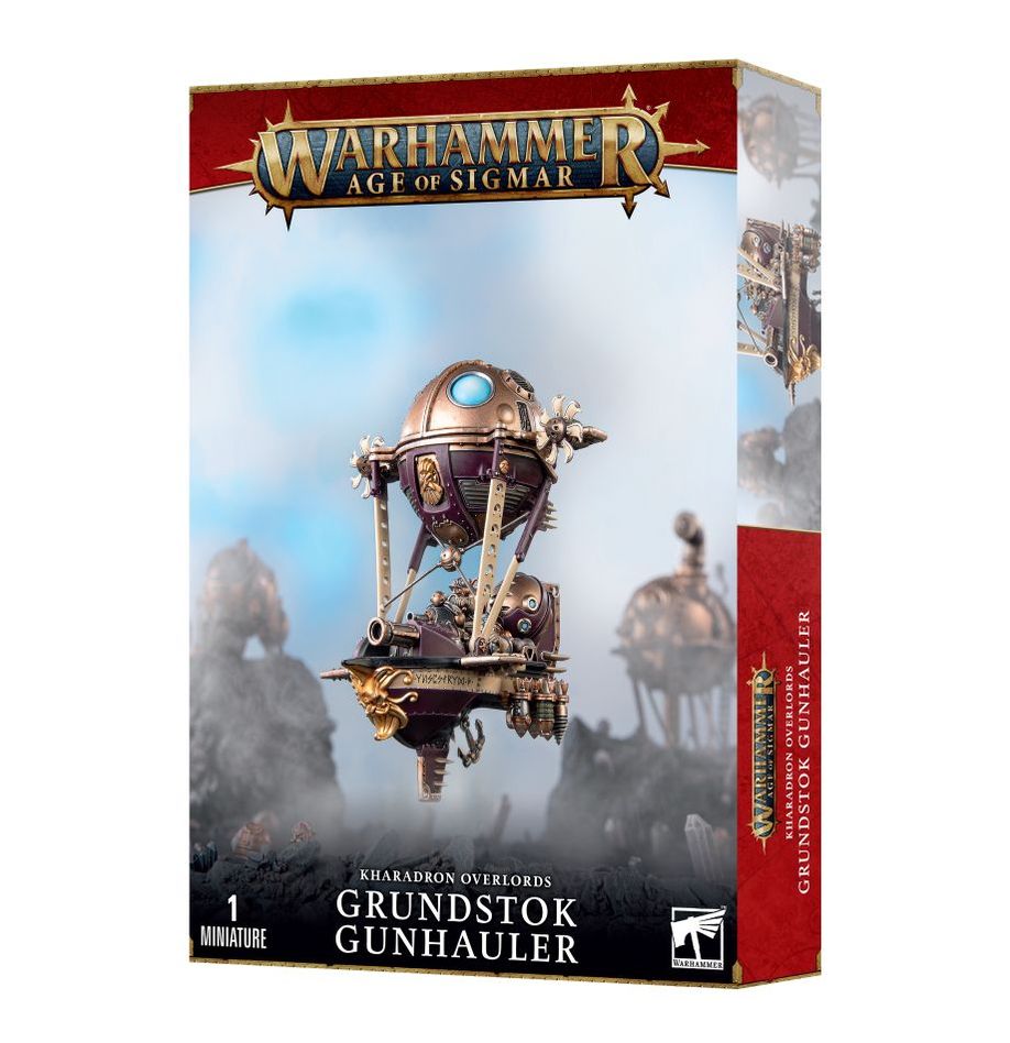 Games Workshop Warhammer AoS KHARADRON OVERLORDS GRUNDSTOK GUNHAULER - NEW