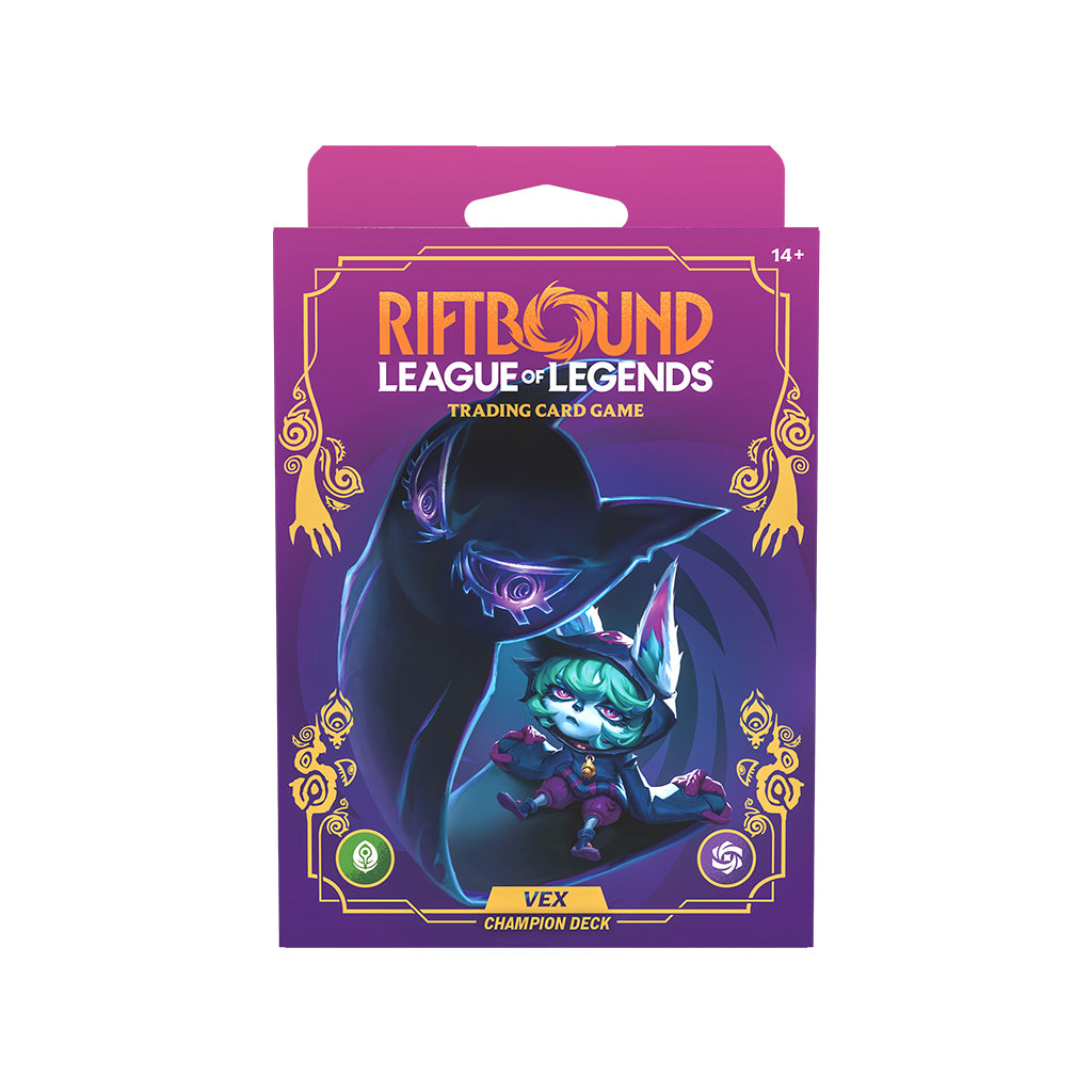 Riftbound: League of Legends TCG Unleashed Champion Deck - Vex