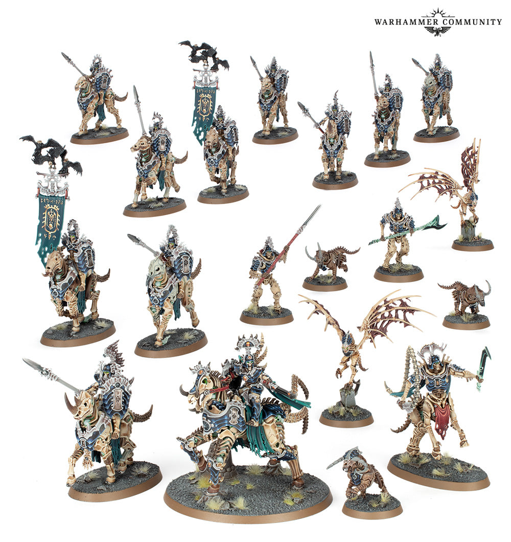 Spearhead: Ossiarch Bonereapers - Kavalos Vanguard