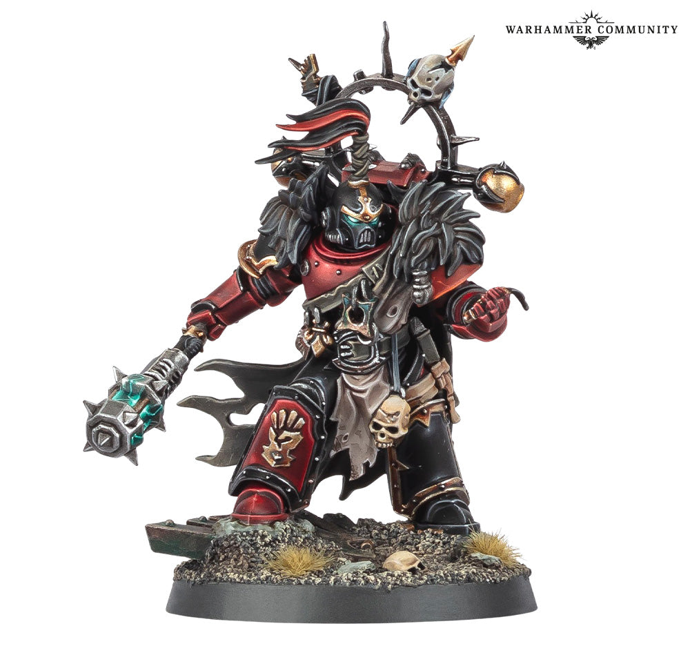 Chaos Space Marines Red Corsairs Reave-Captain