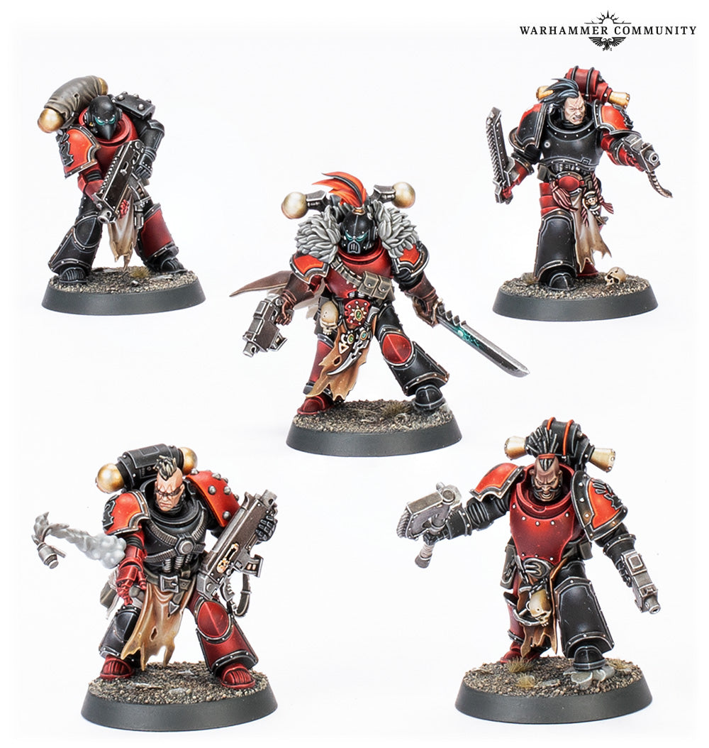 Choas Space Marines Red Corsairs Raiders