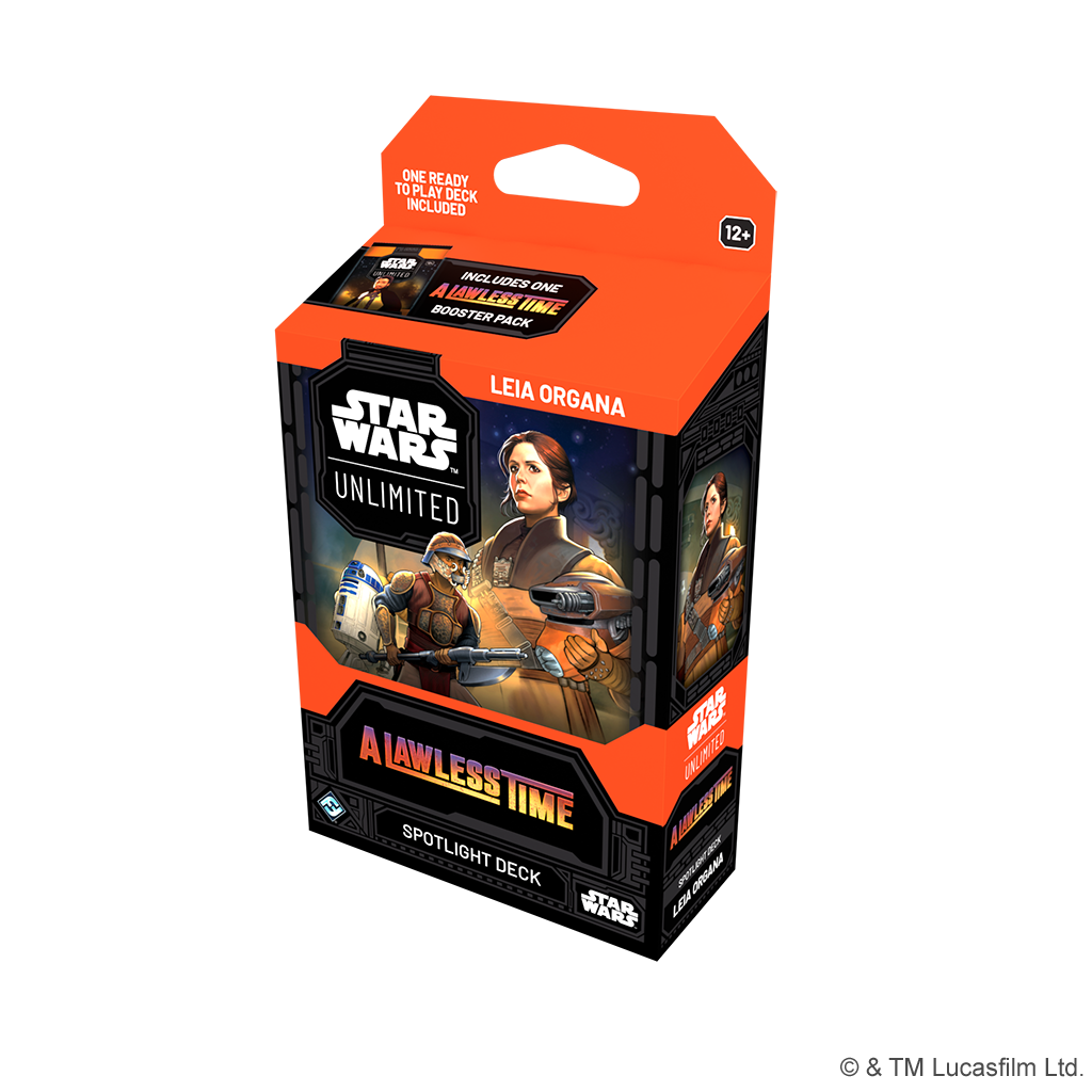 Star Wars: Unlimited A Lawless Time Spotlight Deck - Leia Organa