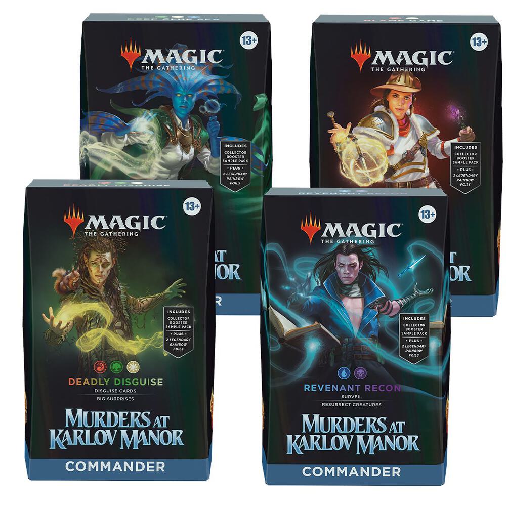 Magic The Gathering Murders at Karlov Manor Commander Deck