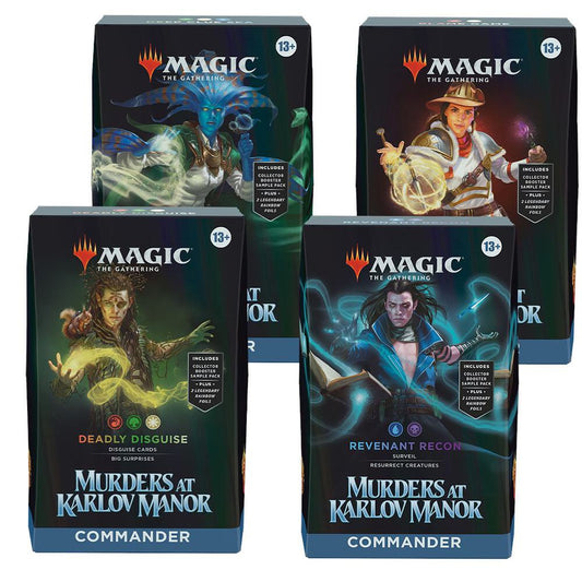Magic The Gathering Murders at Karlov Manor Commander Deck