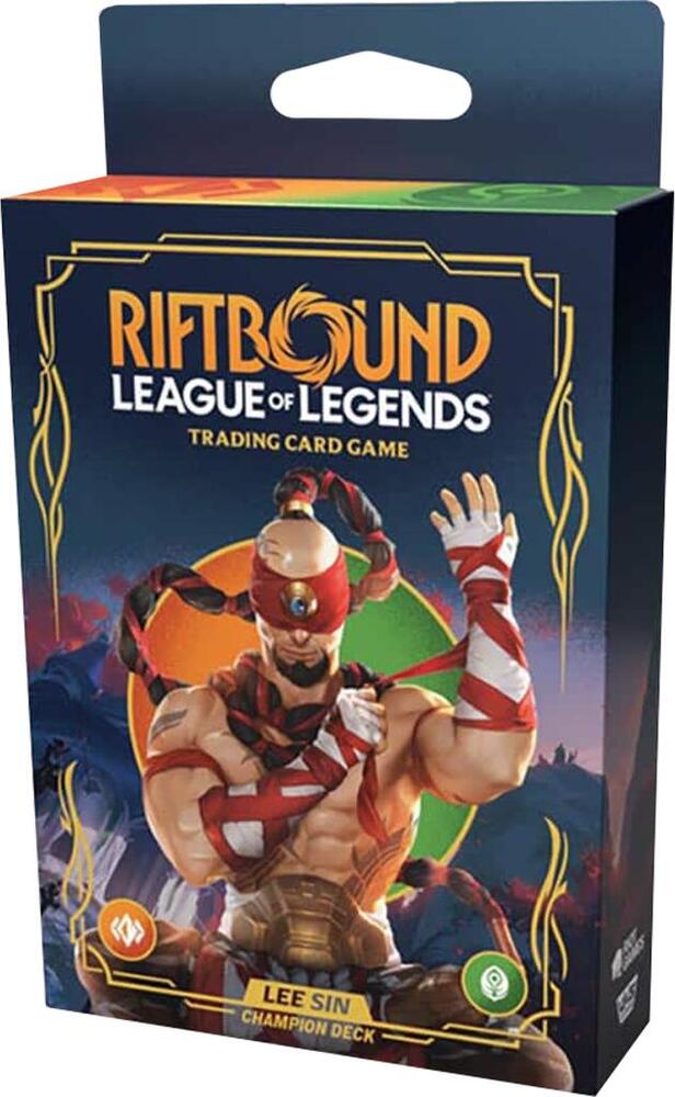 Riftbound: League of Legends TCG Origins Champion Deck: Lee Sin