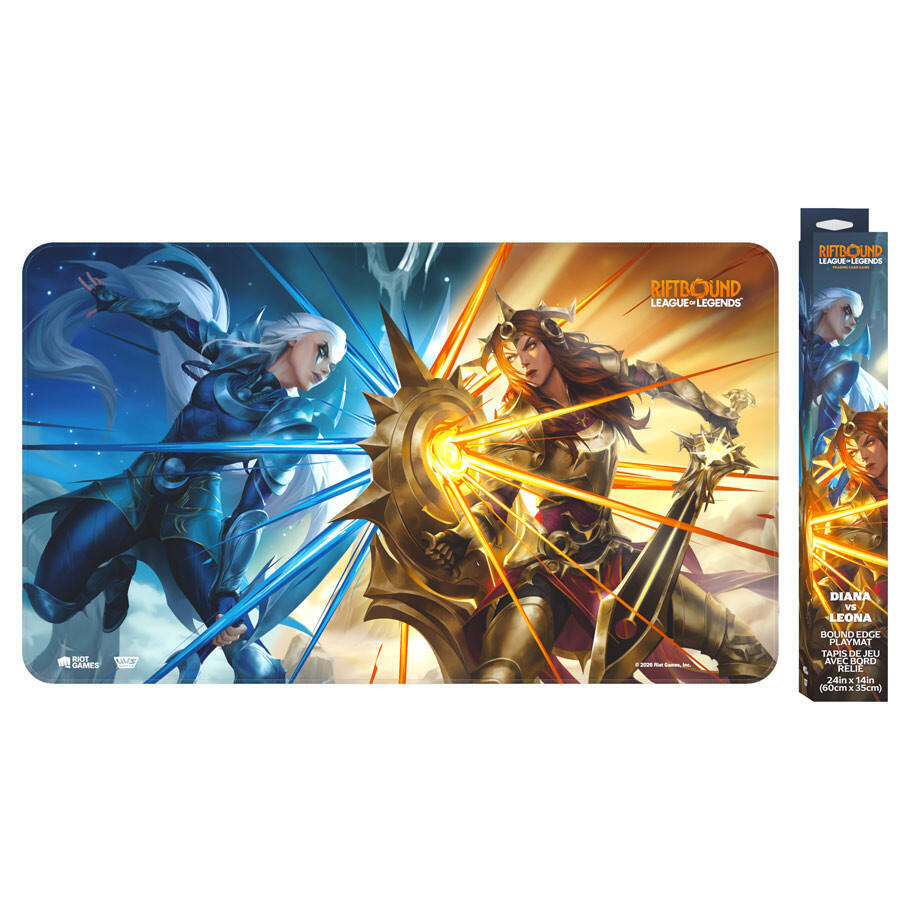 Riftbound: League of Legends TCG Vendetta Playmat - Diana Vs. Leona
