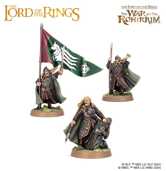 LoTR Rohan Commanders Middle Earth Strategy Battle Game