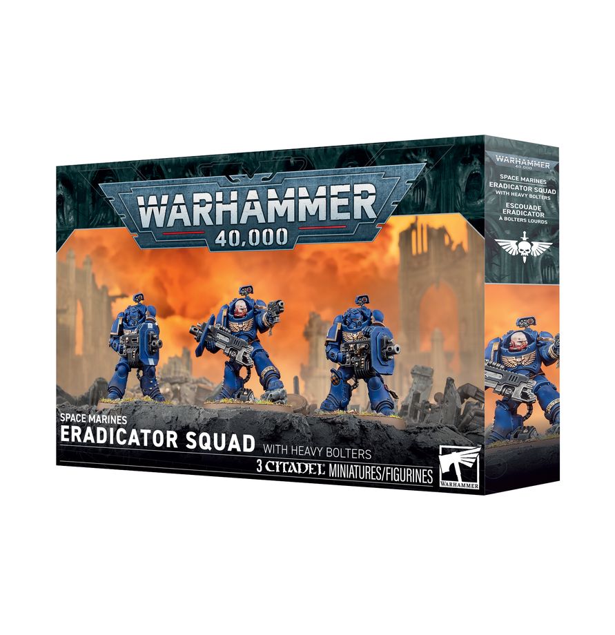 Space Marines Eradicator Squad with Heavy Bolters