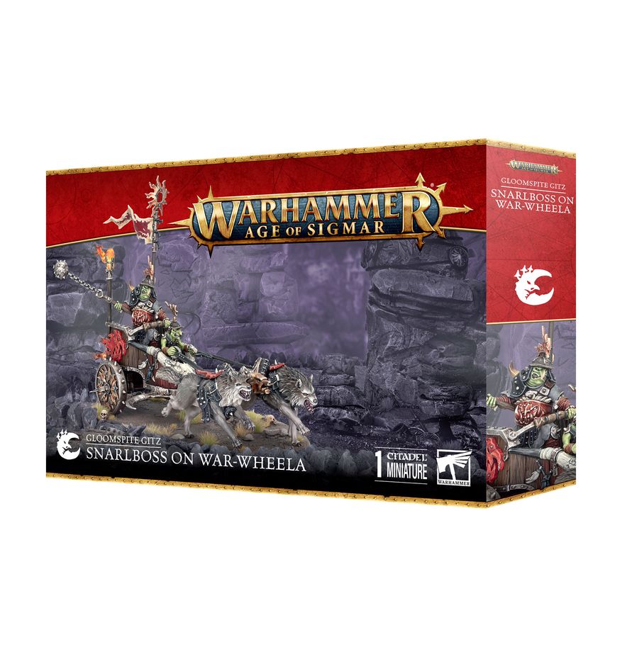 Snarlboss on War-Wheela Gloomspite Gits