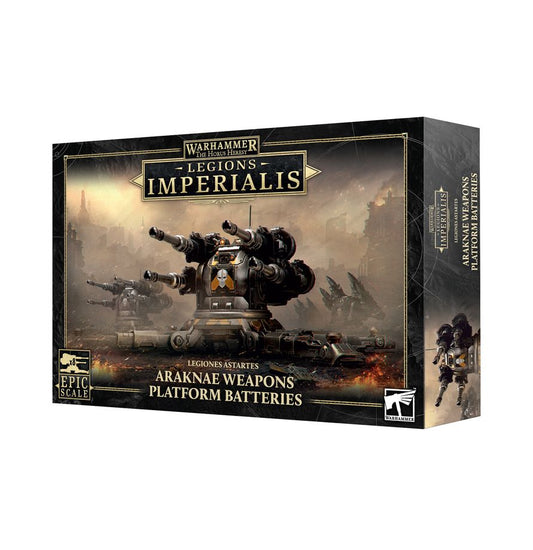 Legions Imperalis Legiones Astartes Araknae Weapons Platform Batteries