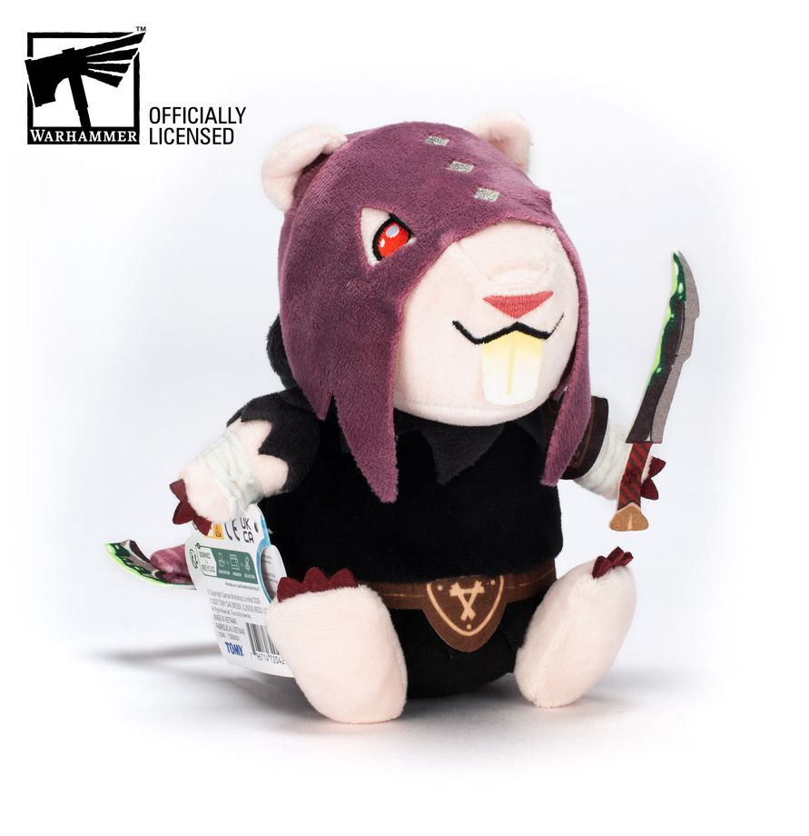 Warhammer Age of Sigmar Skaven Deathmaster Plushie - 6 inch