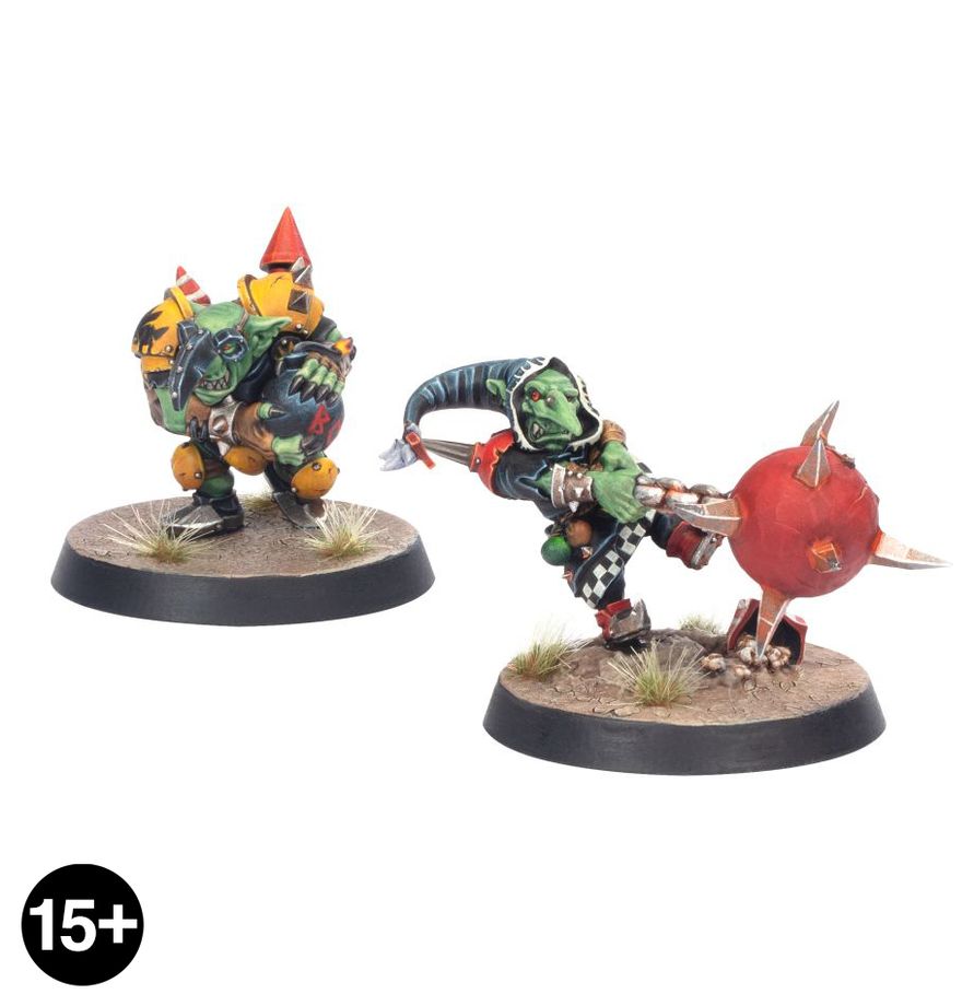 Blood Bowl: Fungus The Loon and Bomber Dribblesnot