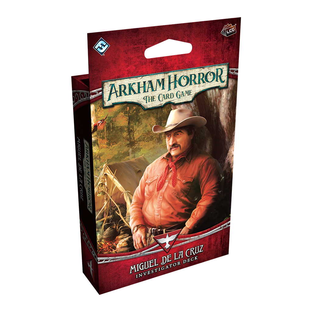 Arkham Horror LCG Miguel De La Cruz Investigator Deck