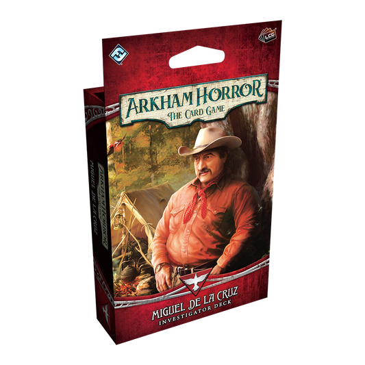 Arkham Horror LCG Miguel De La Cruz Investigator Deck