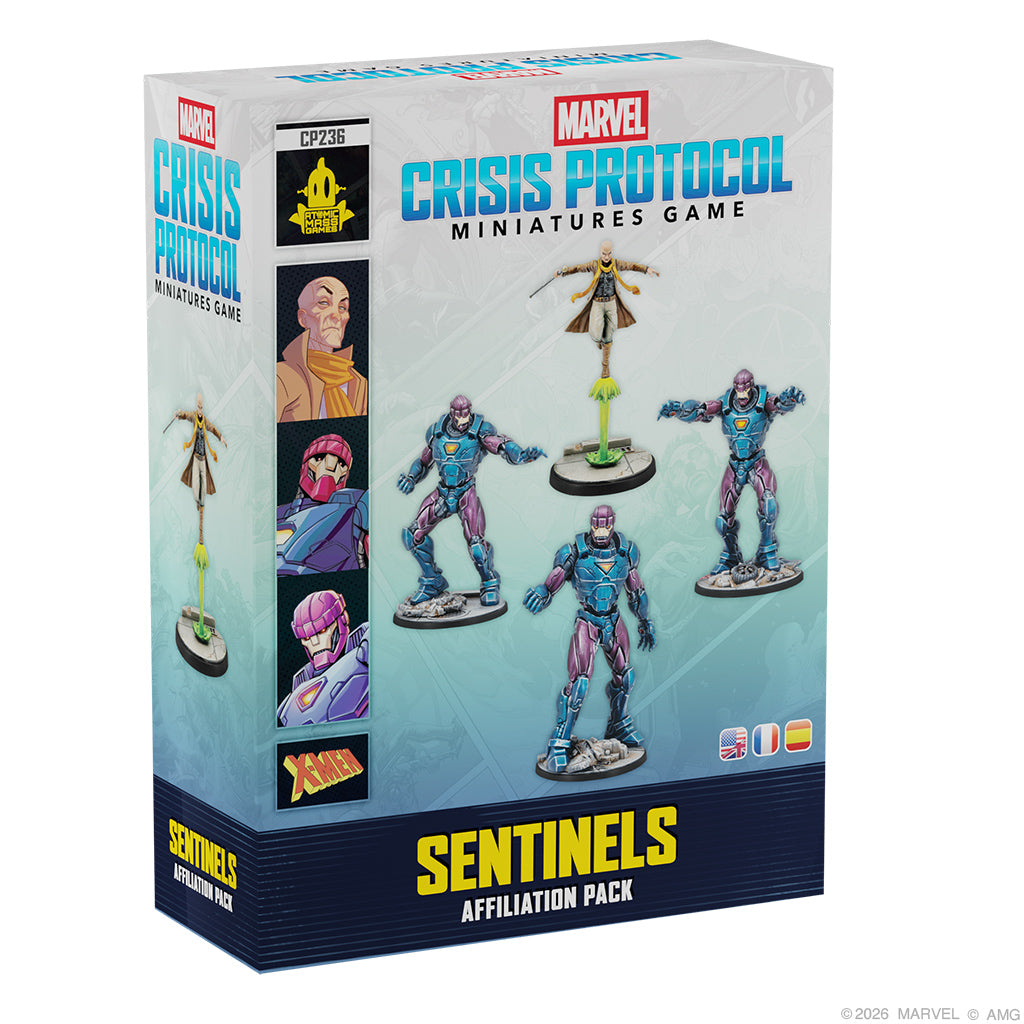 Marvel: Crisis Protocol Sentinels Affiliation Pack
