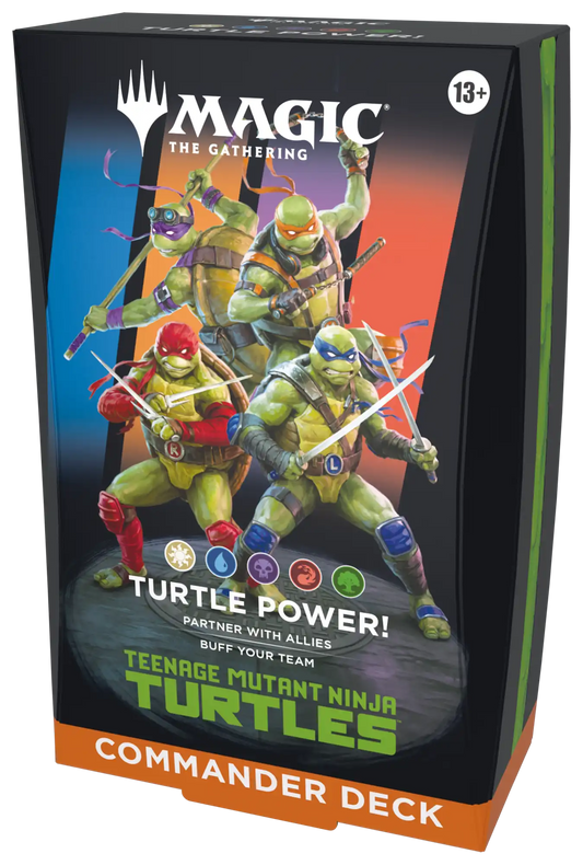 Magic: The Gathering Teenage Mutant Ninja Turtles Commander Deck - Turtle Power!