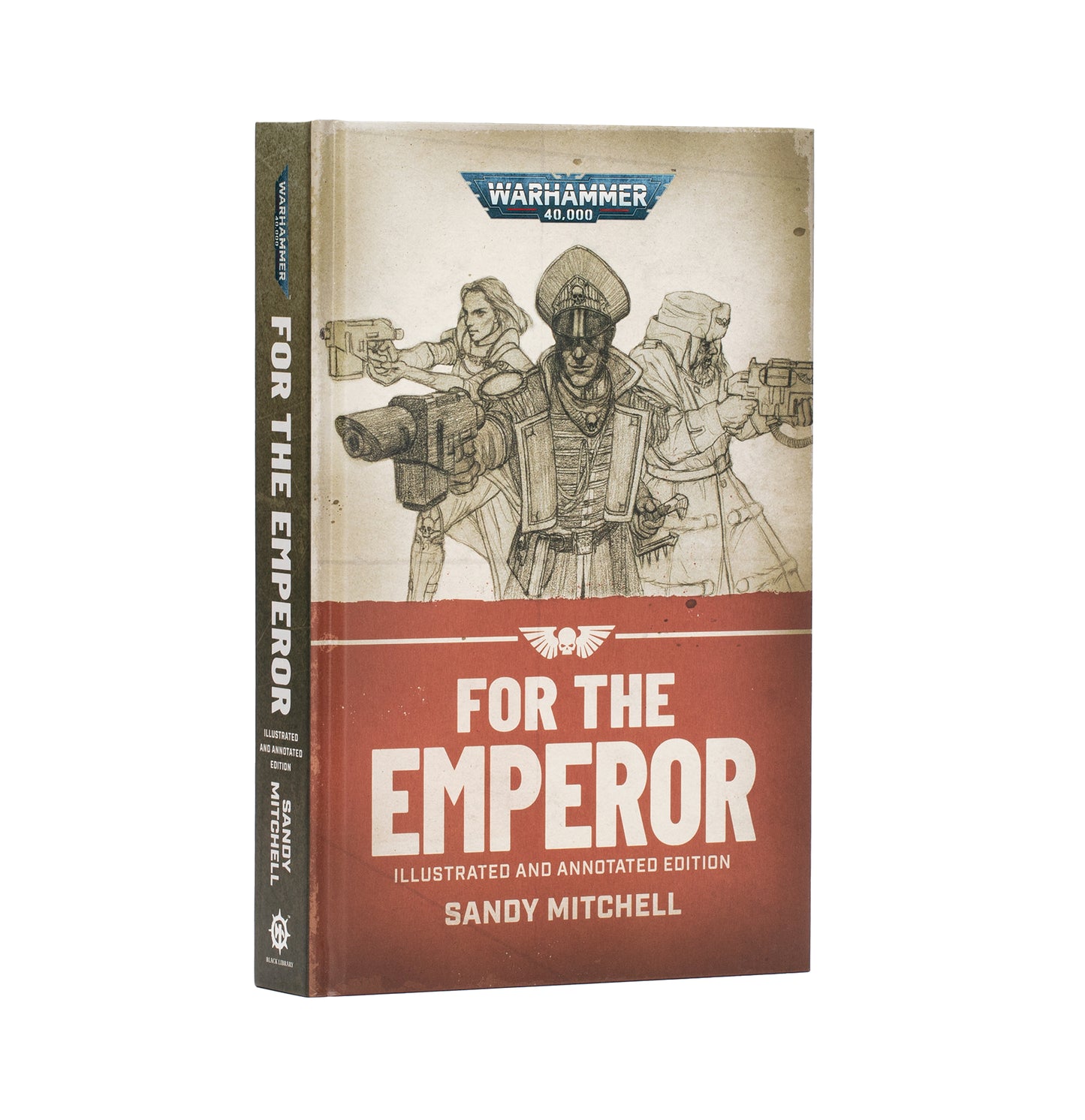 Ciaphas Cain: For The Emperor (Warhammer 40K) By Sandy Mitchell (Illus. Annot HB)