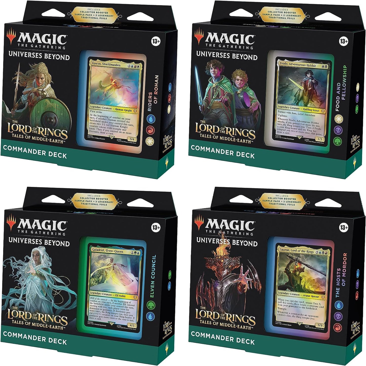 Magic the Gathering Lord of the Rings Commander Deck