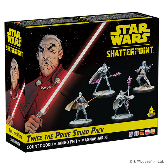 Star Wars Shatterpoint Twice The Pride Count Dooku Squad Pack