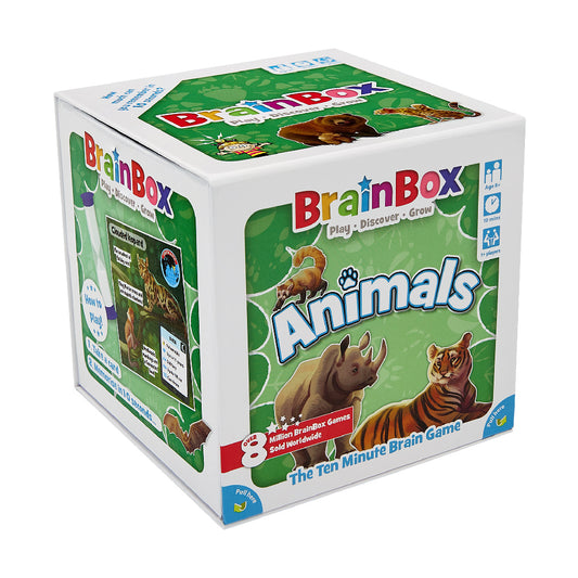 Brain Box Animals Card Game