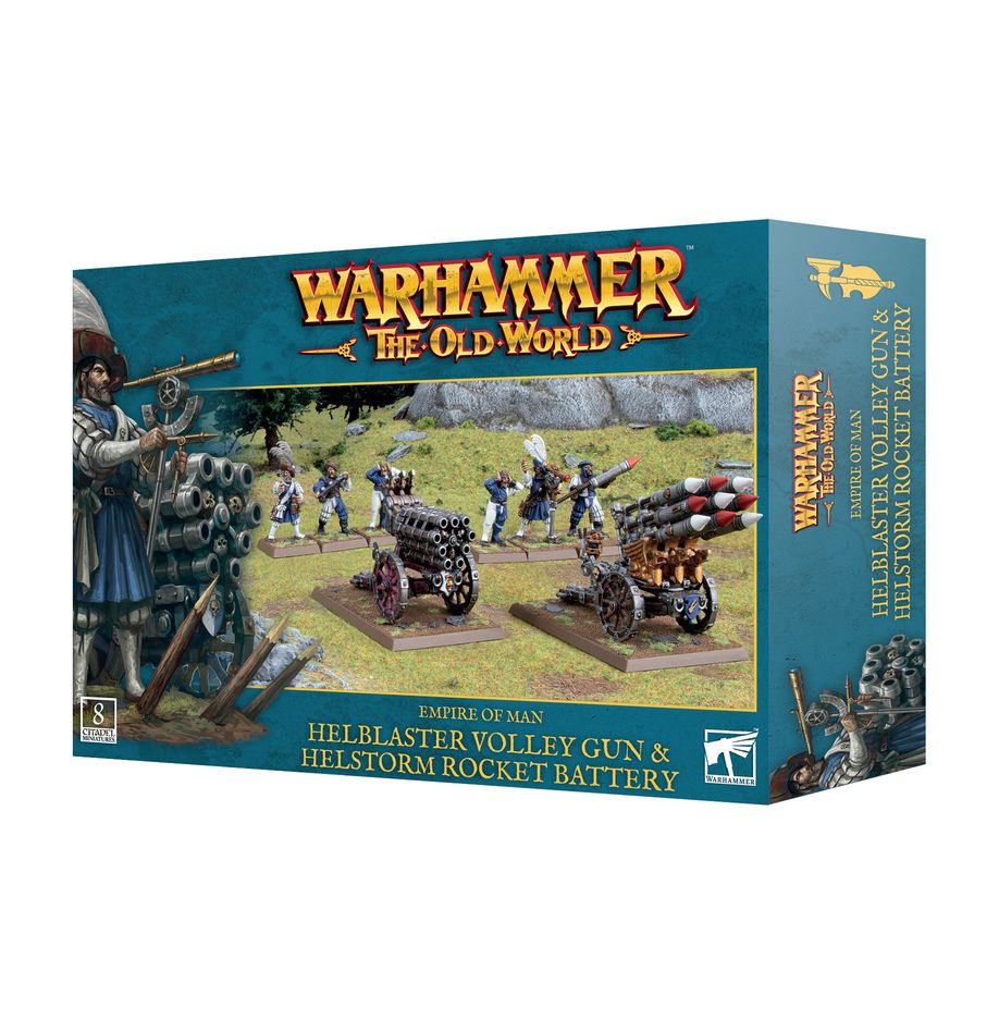 Empire of Man Helblaster Volley Gun & Helstrom Rocket Battery
