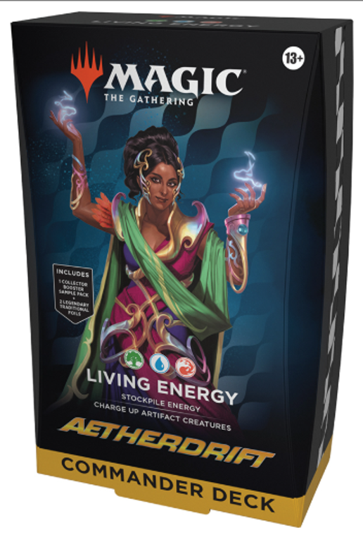 Magic the Gathering Aetherdrift Commander Deck