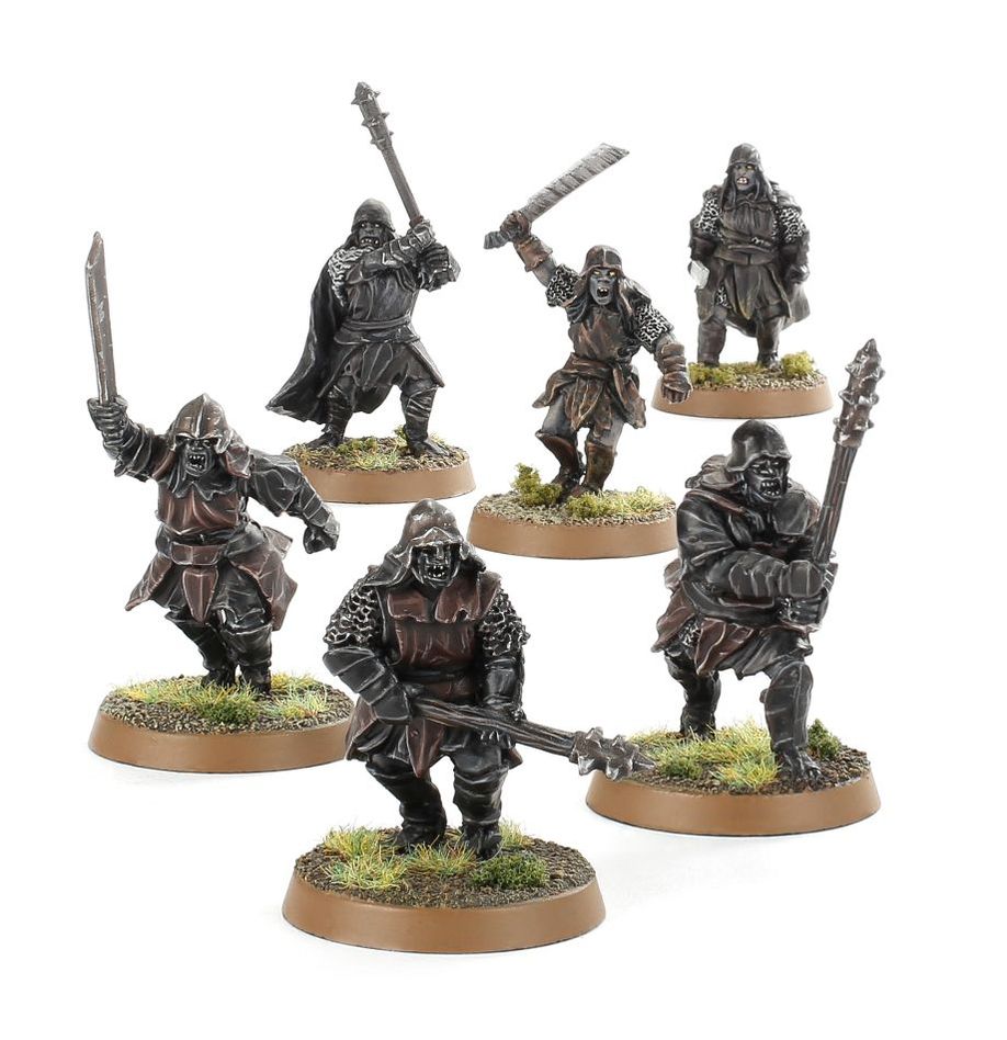 LoTR Mordor Uruk-Hai Middle Earth Strategy Battle Game
