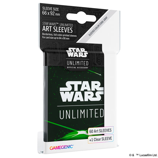 Star Wars Unlimited Art Sleeves - Space Green