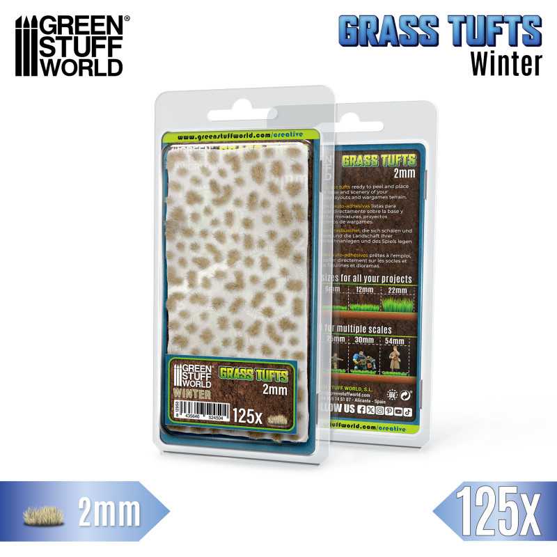 Grass Tufts - Winte (2mm)