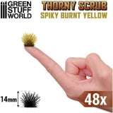 Green Stuff World Thorny Scrub Spiky Burnt Yellow