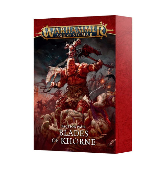 Games Workshop Warhammer AoS Faction Pack BLADES OF KHORNE - NEW SEALED