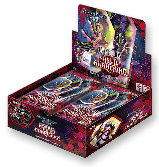 BSS Halo of Awakening Evangelion Collaboration Booster Box (24 packs)